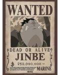 Мини плакат GB eye Animation: One Piece - Jinbe Wanted Poster - 1t