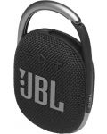 Портативна колонка JBL - CLIP 4, черна - 3t