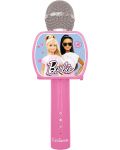 Микрофон Lexibook - Barbie MIC240BB, безжичен, розов - 1t