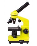 Микроскоп Levenhuk - Rainbow 2L, жълт - 2t
