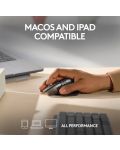 Мишка Logitech - MX Master 3S For Mac EMEA, оптична, безжична, Space Grey - 6t