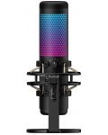 Микрофон HyperX - QuadCast S, RGB, черен - 3t