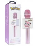Микрофон OTL Technologies - Pokemon Jigglypuff, безжичен, розов - 4t