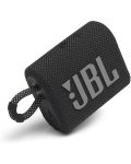 Портативна колонка JBL - Go 3, черна - 1t