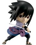 Мини фигура Bandai Animation: Naruto Shippuden - Sasuke Uchiha (Chibi Masters), 8 cm - 1t