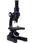 Микроскоп Levenhuk - 2S NG, монокулярен, черен - 3t