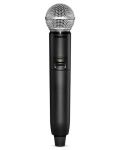 Микрофон Shure - GLXD2+/SM58, безжичен, черен - 1t