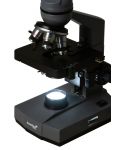 Микроскоп Levenhuk - 320 BASE, монокулярен, сив/черен - 6t