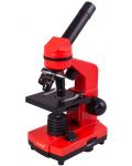 Микроскоп Levenhuk - Rainbow 2L, червен - 1t