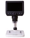 Микроскоп Levenhuk - DTX 350 LCD, дигитален, бял/черен - 3t
