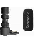 Микрофон Saramonic - SmartMic Plus, безжичен, черен - 1t