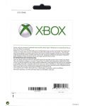 Microsoft Live предплатена карта (Gift Card) -  £25 - 2t