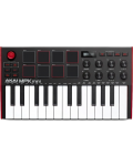 MIDI контролер-синтезатор Akai Professional - MPK Mini 3, бял/червен - 1t