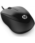 Мишка HP - 1000, оптична, черна - 5t