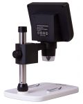Микроскоп Levenhuk - DTX 350 LCD, дигитален, бял/черен - 5t