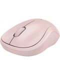 Мишка Logitech - M220 Silent, оптична, безжична, розова - 3t