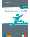 Mit Erfolg zum Deutsch-Test für den Beruf B2 Übungsbuch + online - 1t