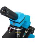 Микроскоп Levenhuk - Rainbow 2L PLUS, 64–640x, Azure - 8t