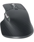 Мишка Logitech - MX Master 3S, оптична, безжична, Graphite - 3t