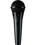 Микрофон Shure - PGA58-XLR-E, черен - 3t