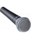 Микрофон Shure - BETA 58A, черен - 3t