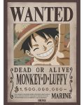Мини плакат GB eye Animation: One Piece - Luffy Wanted Poster - 1t
