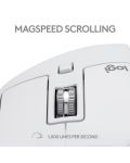 Мишка Logitech - MX Master 3S For Mac EMEA, оптична, безжична, Pale Grey - 11t