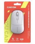Мишка Canyon- MW-22, оптична, безжична, Snow White - 6t