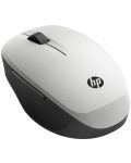 Мишка HP - 300 Dual Mode, оптична, безжична, черна/сребриста - 4t