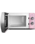 Микровълнова печка Schneider - SMW20VMP, 700W, 20 l, розова - 4t