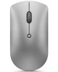 Мишка Lenovo - 600 Bluetooth Silent Mouse, оптична, безжична, сива - 1t