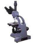 Микроскоп Levenhuk - 740T, сив/черен - 2t