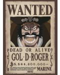 Мини плакат GB eye Animation: One Piece - Gol D. Roger Wanted Poster - 1t