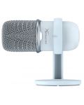 Микрофон HyperX - SoloCast, бял - 4t