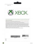 Microsoft Live предплатена карта (Gift Card) -  £15 - 2t