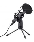 Микрофон Trust - GXT 241 Velica, черен - 3t