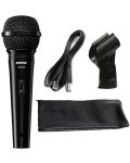 Микрофон Shure - SV200A, кабел + държач + калъф, черен - 1t
