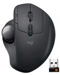 Мишка Logitech - MX Ergo, оптична, безжична, сива - 1t