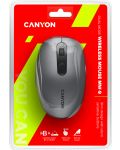 Мишка Canyon - MW-9, оптична, безжична, сива - 5t
