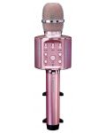 Микрофон Lenco - BMC-090PK, безжичен, розов - 1t