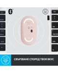 Мишка Logitech - Pebble M350, оптична, безжична, розова - 6t