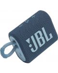 Портативна колонка JBL - Go 3, синя - 1t