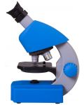 Микроскоп Bresser - Junior, 40-640x, син - 4t