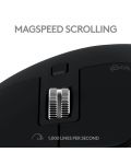 Мишка Logitech - MX Master 3S For Mac EMEA, оптична, безжична, Space Grey - 11t