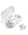 Слушалки с микрофон Microlab Trekker 200 - Bluetooth, безжични, бели - 1t