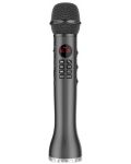 Микрофон Diva - L-598, безжичен, черен - 1t
