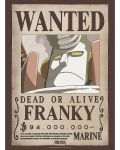 Мини плакат GB eye Animation: One Piece - Franky Wanted Poster - 1t