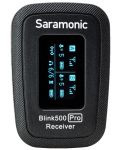 Микрофон Saramonic - Blink500 Pro B1, безжичен, черен - 4t