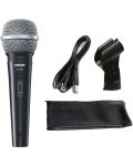 Микрофон Shure - SV100A, кабел + държач + калъф, черен - 1t