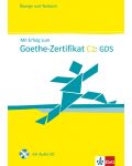 Mit Erfolg zum Goethe-Zertifikat: Упражнения и тестове по немски - ниво C2:GDS + CD - 1t